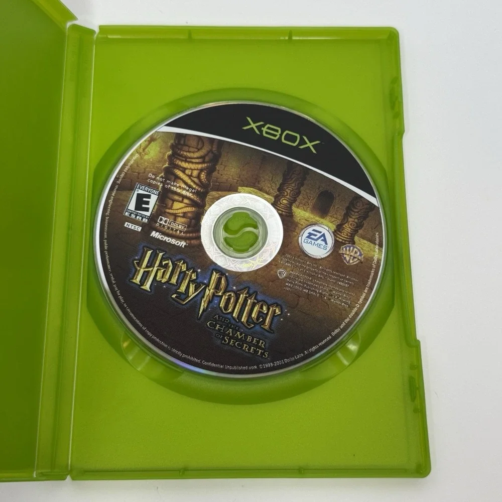 Harry Potter and the Chamber of Secrets (Microsoft Xbox, 2002) No Manual Working